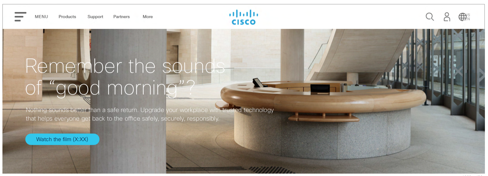 Cisco Trusted Workplace Webpage